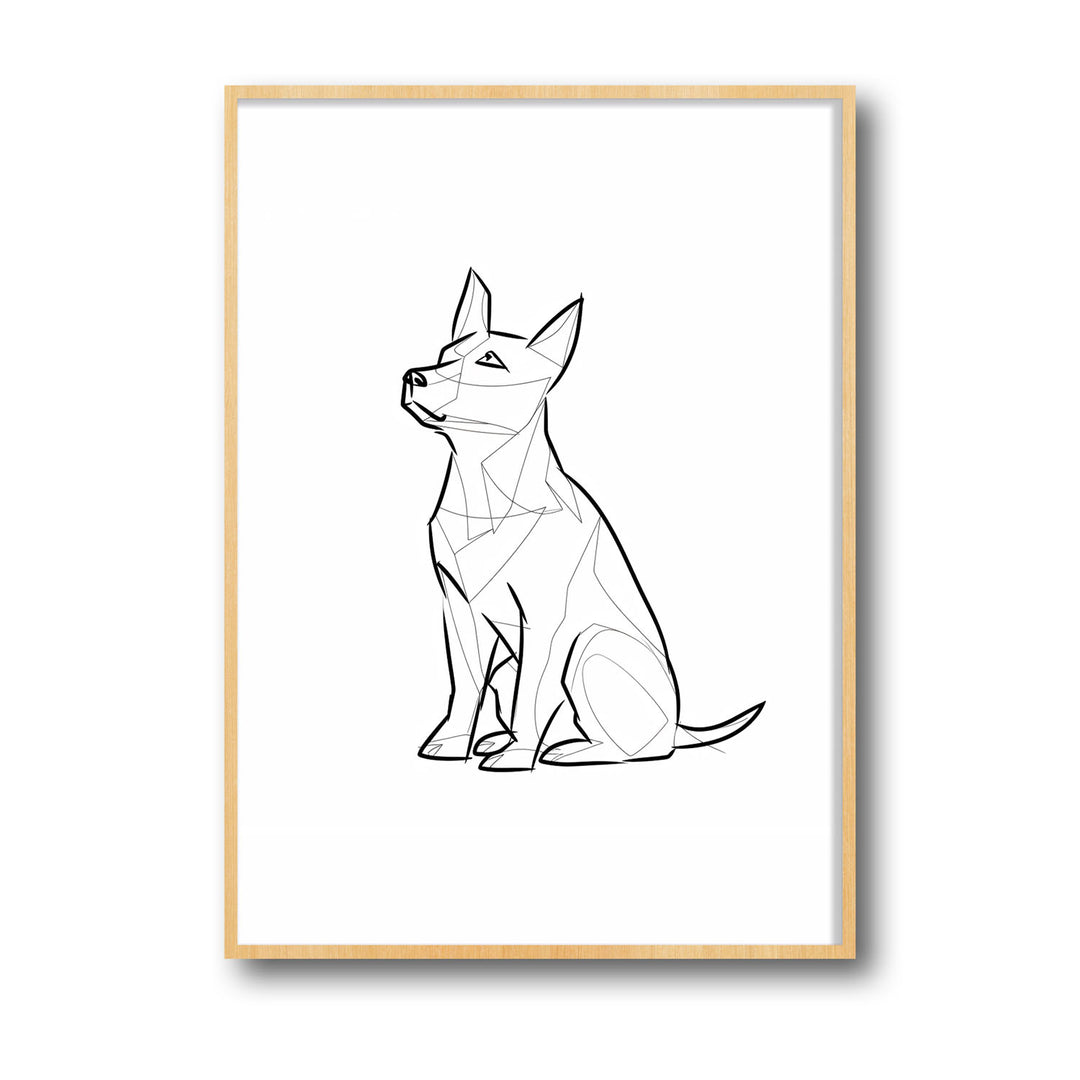 geometric-dog
