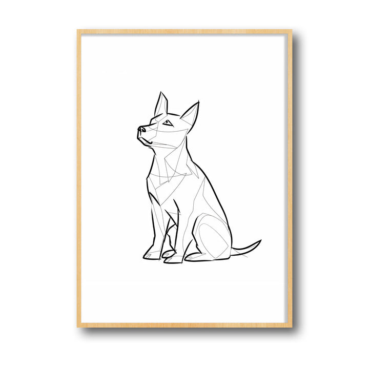 geometric-dog