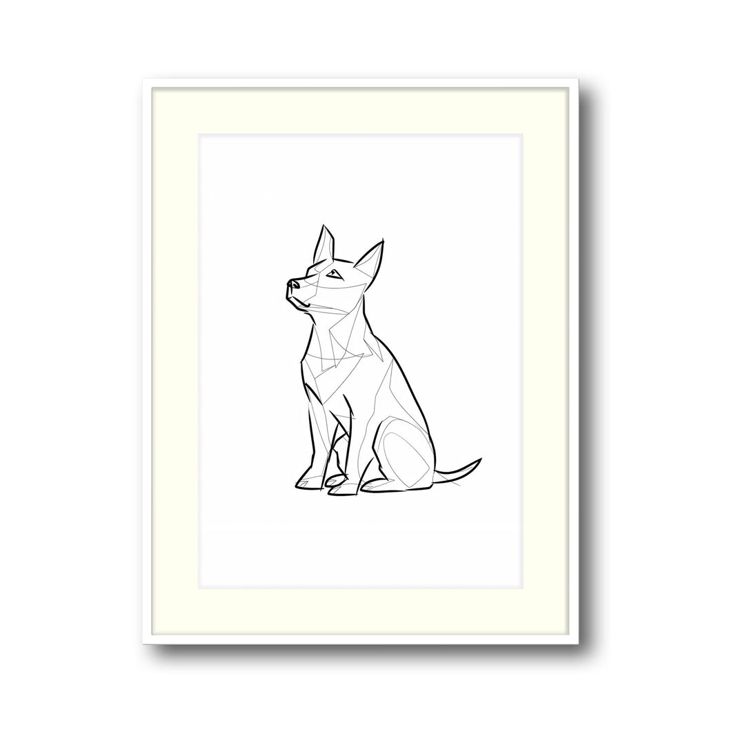 geometric-dog