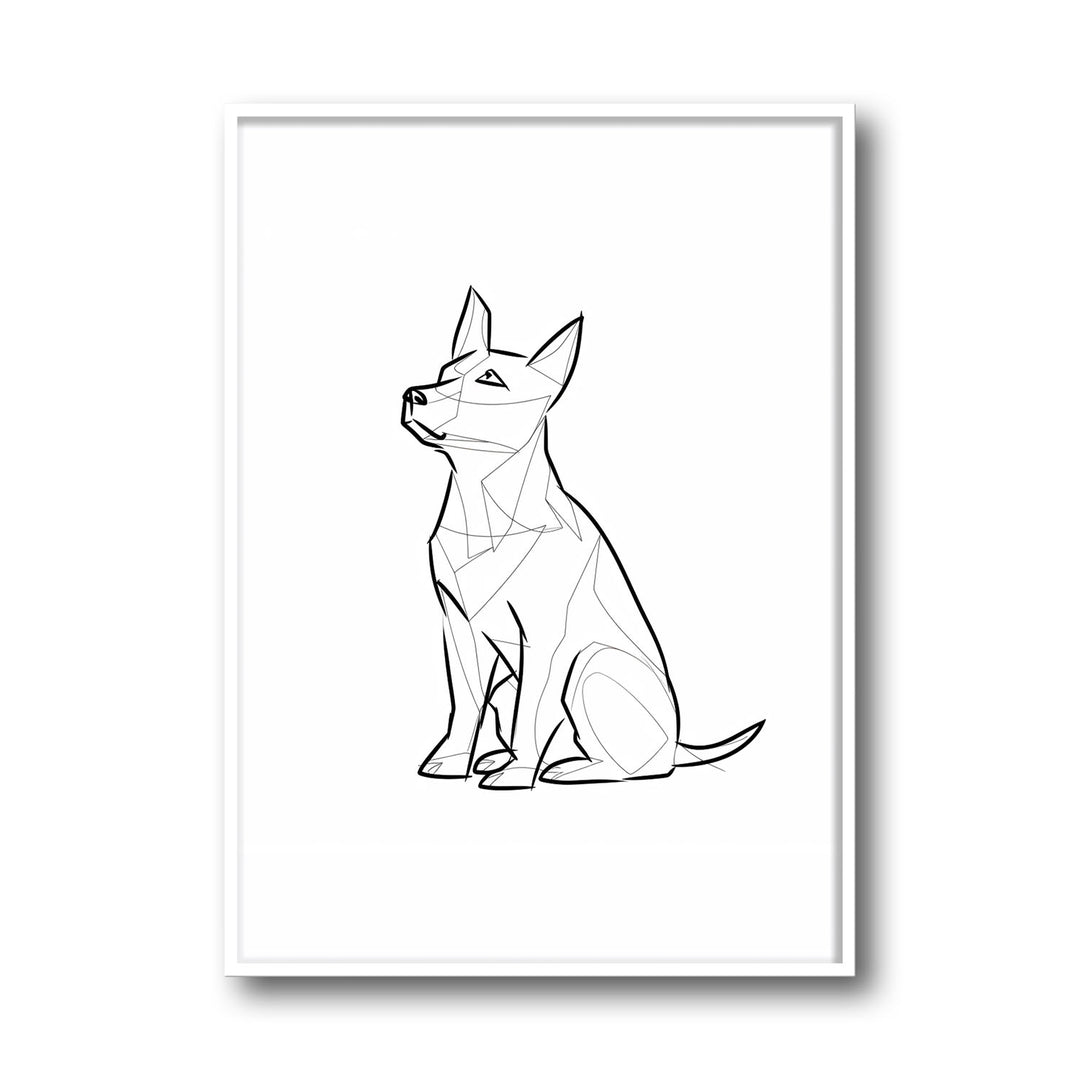 geometric-dog