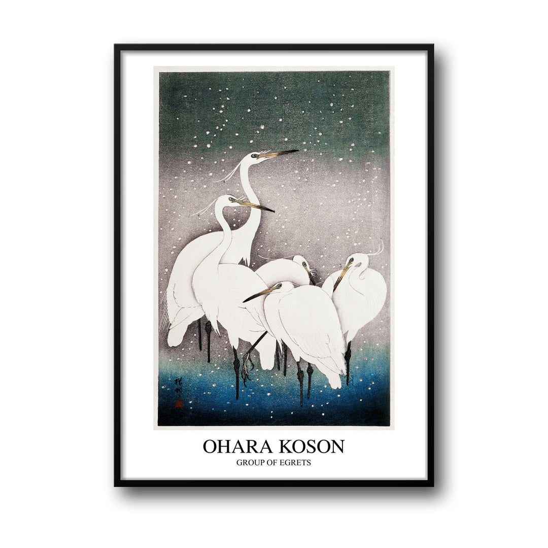 group-of-egrets-ohara-koson