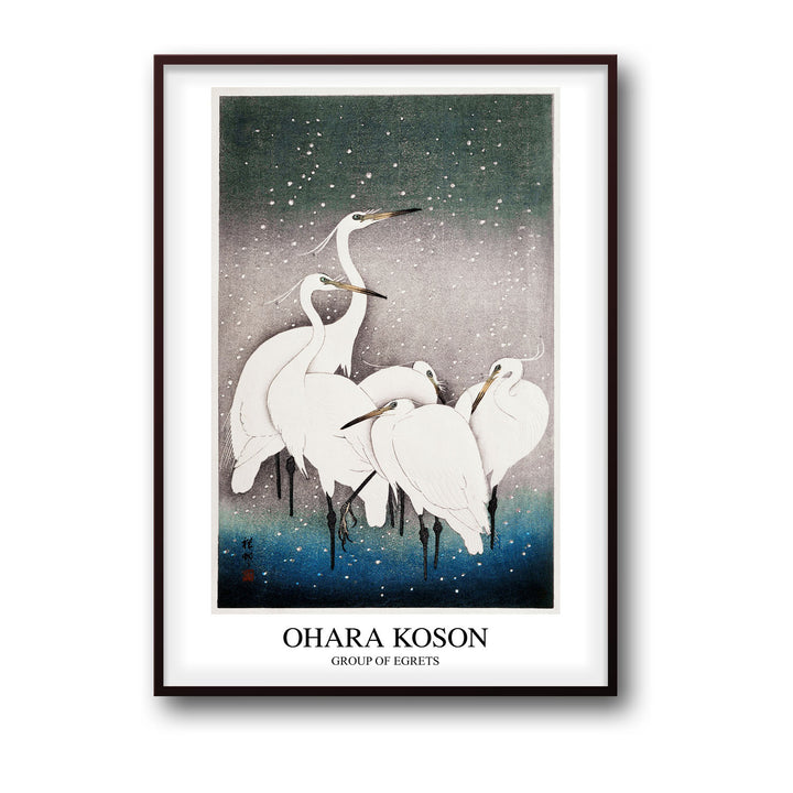 group-of-egrets-ohara-koson
