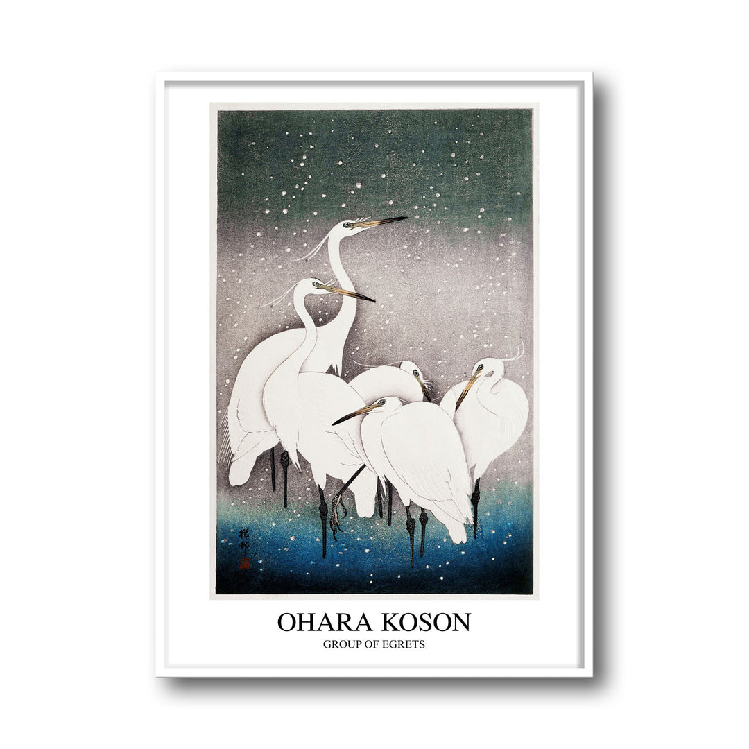 group-of-egrets-ohara-koson