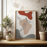 On wall