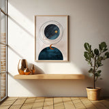 On wall