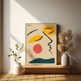 On wall