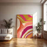 On wall