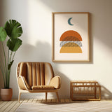 On wall