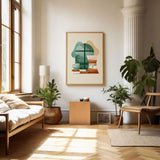 On wall