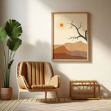 On wall