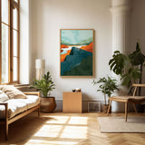 On wall