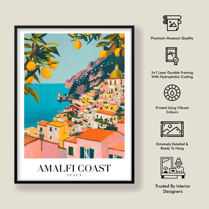 Amalfi | Italy - Cities Paintings