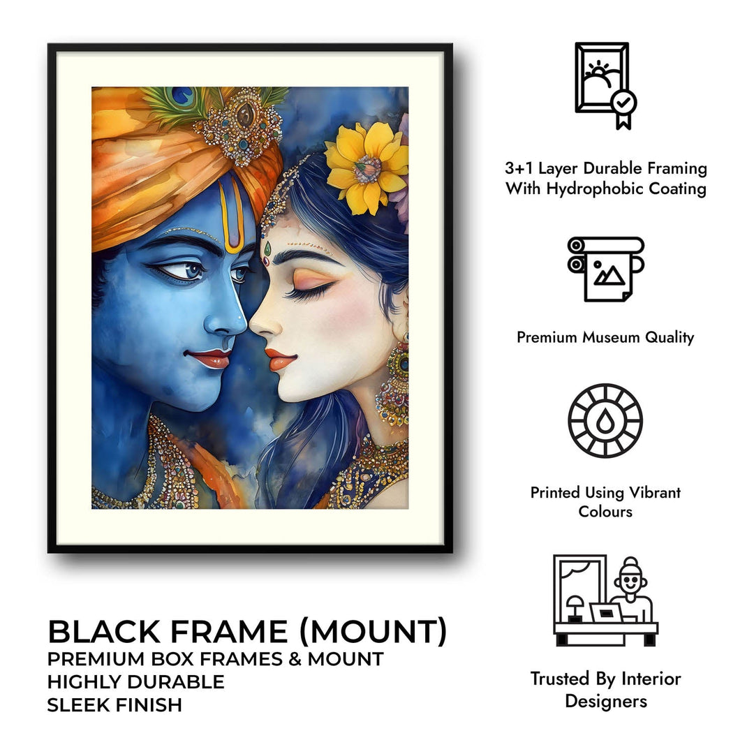 Krishna & Radha - Vastu Painting