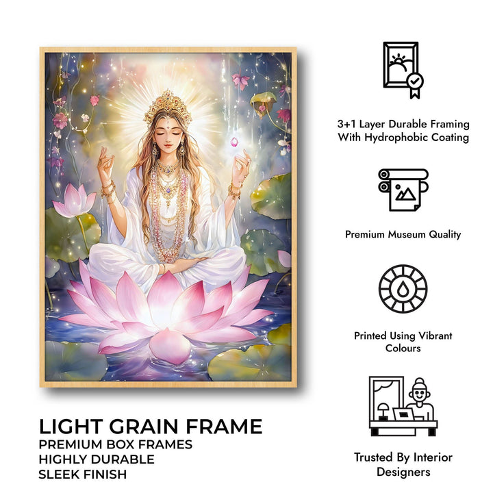 Goddess Lakshmi  - Vastu Painting