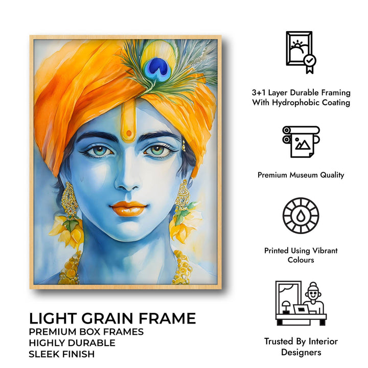 Lord Krishna - Vastu Painting