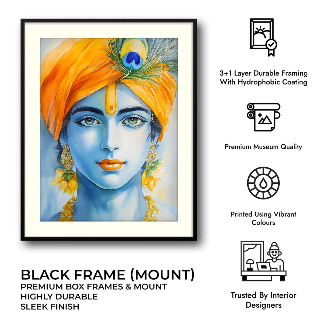 Lord Krishna - Vastu Painting