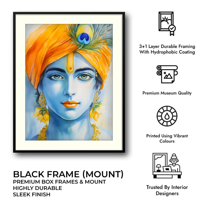 Lord Krishna - Vastu Painting