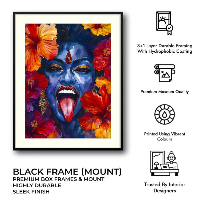 Goddess MahaKali  - Vastu Painting