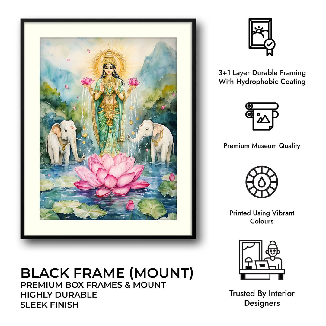 Goddess Gaj Lakshmi - Vastu Painting