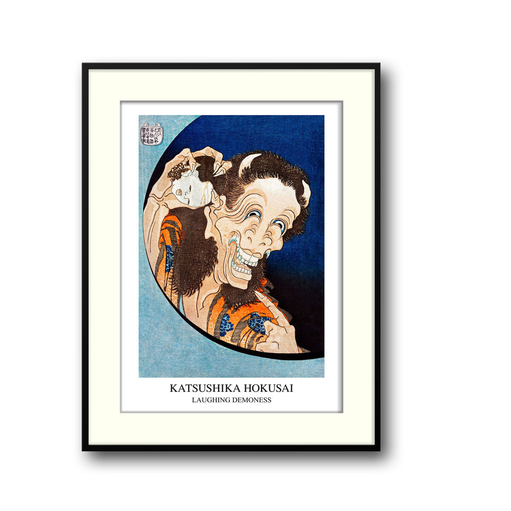 laughing-demoness-katsushika-hokusai