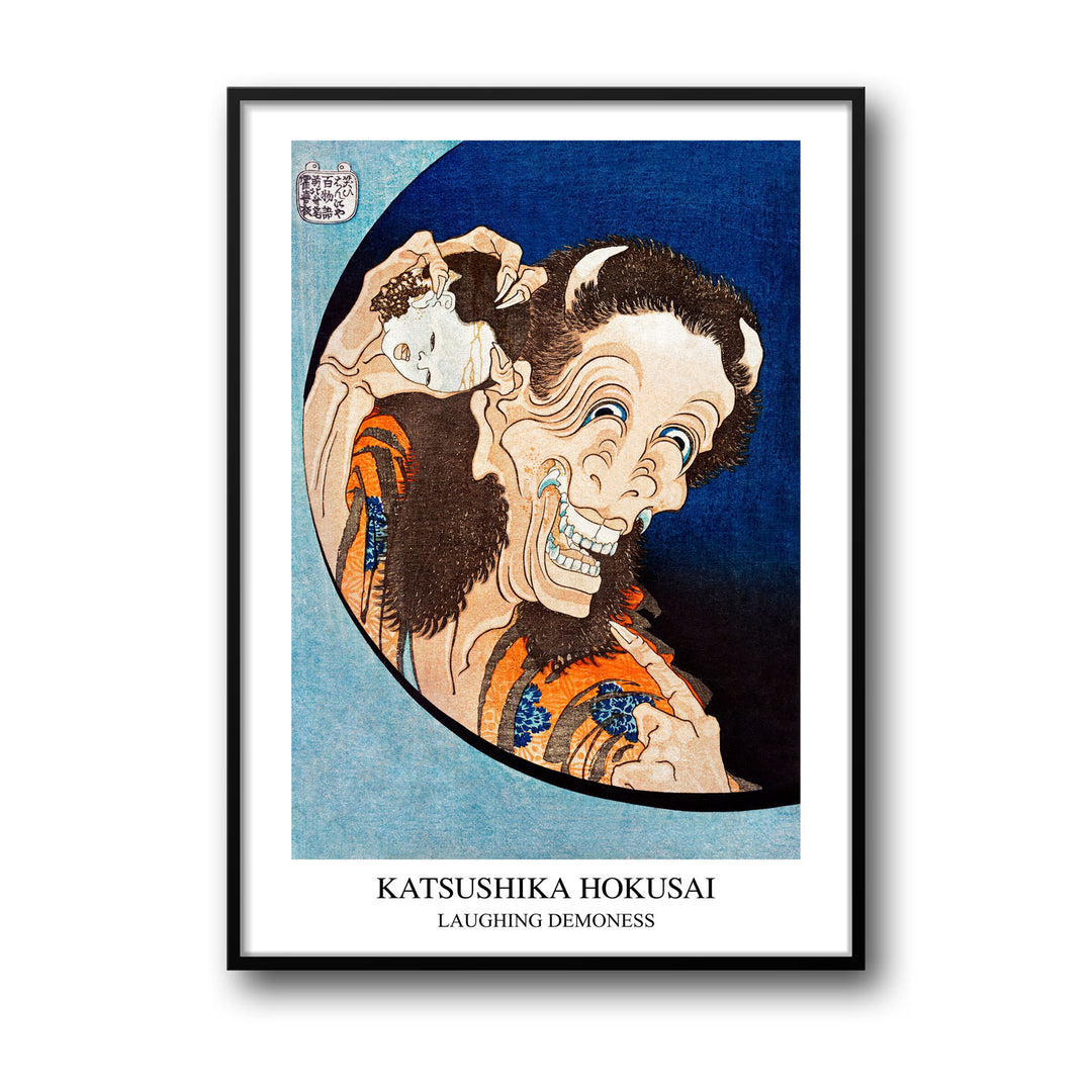laughing-demoness-katsushika-hokusai