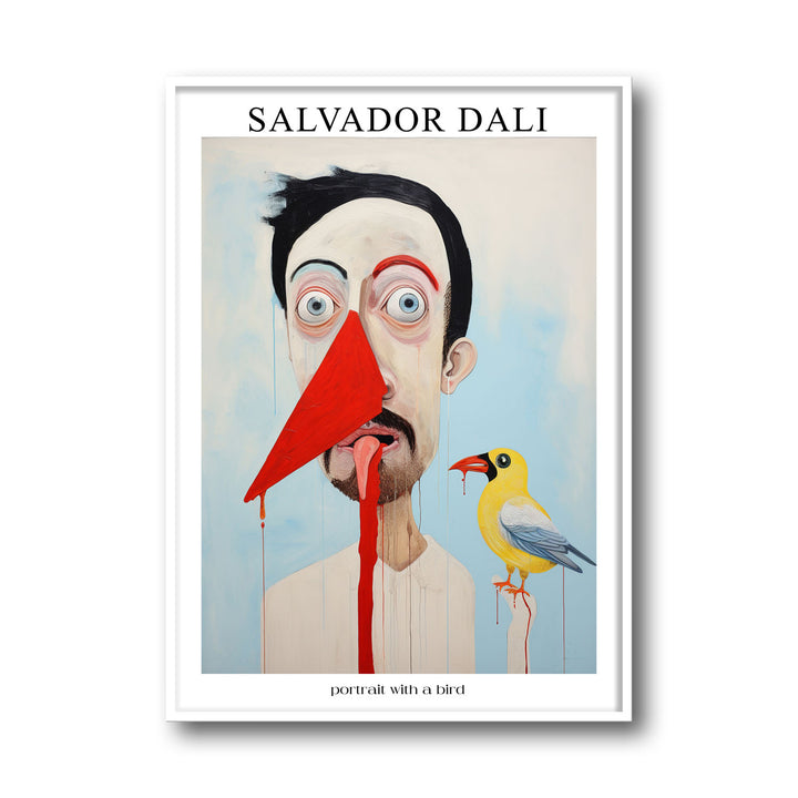 portrait-with-a-bird-salvador-dali