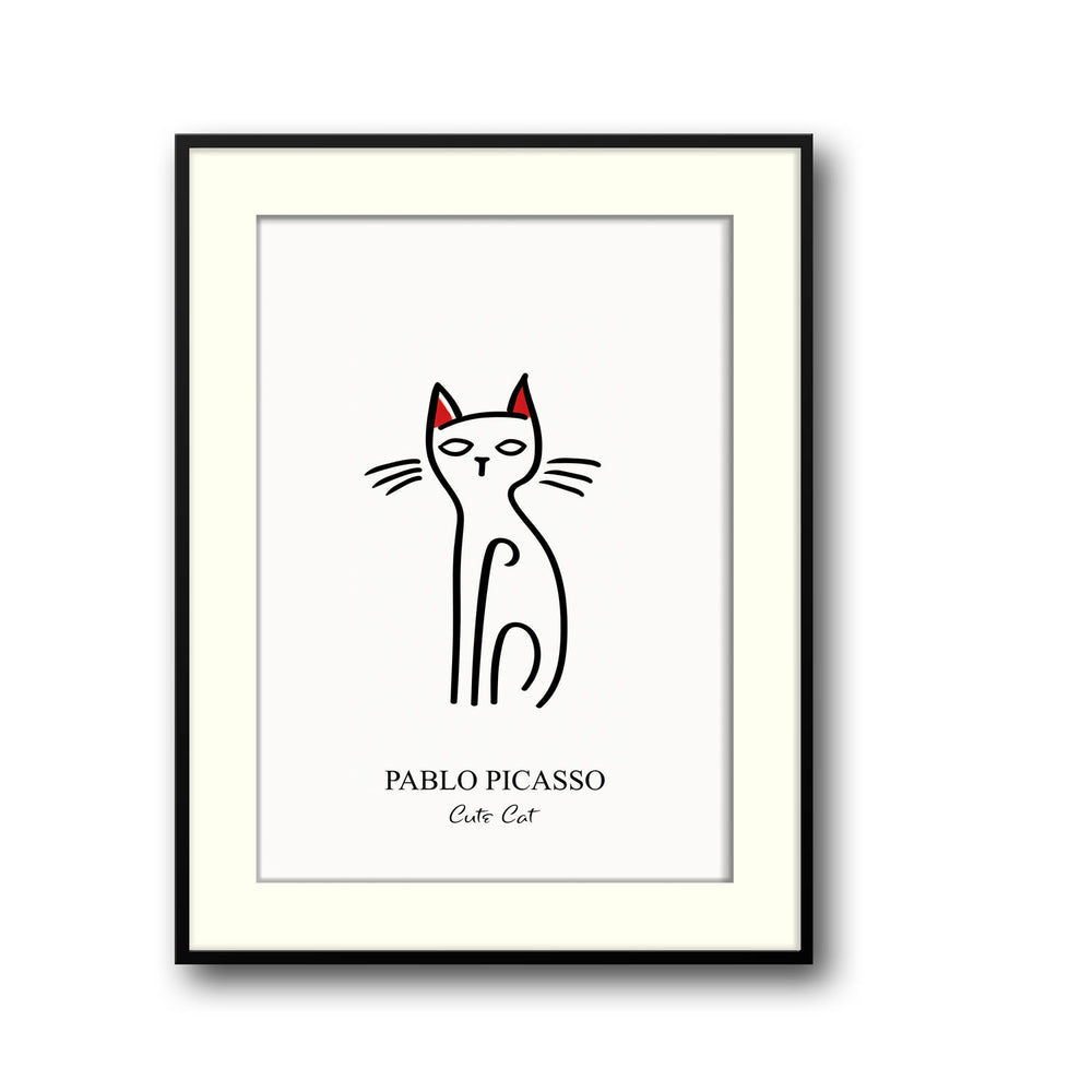 red-ear-cat-pablo-picasso
