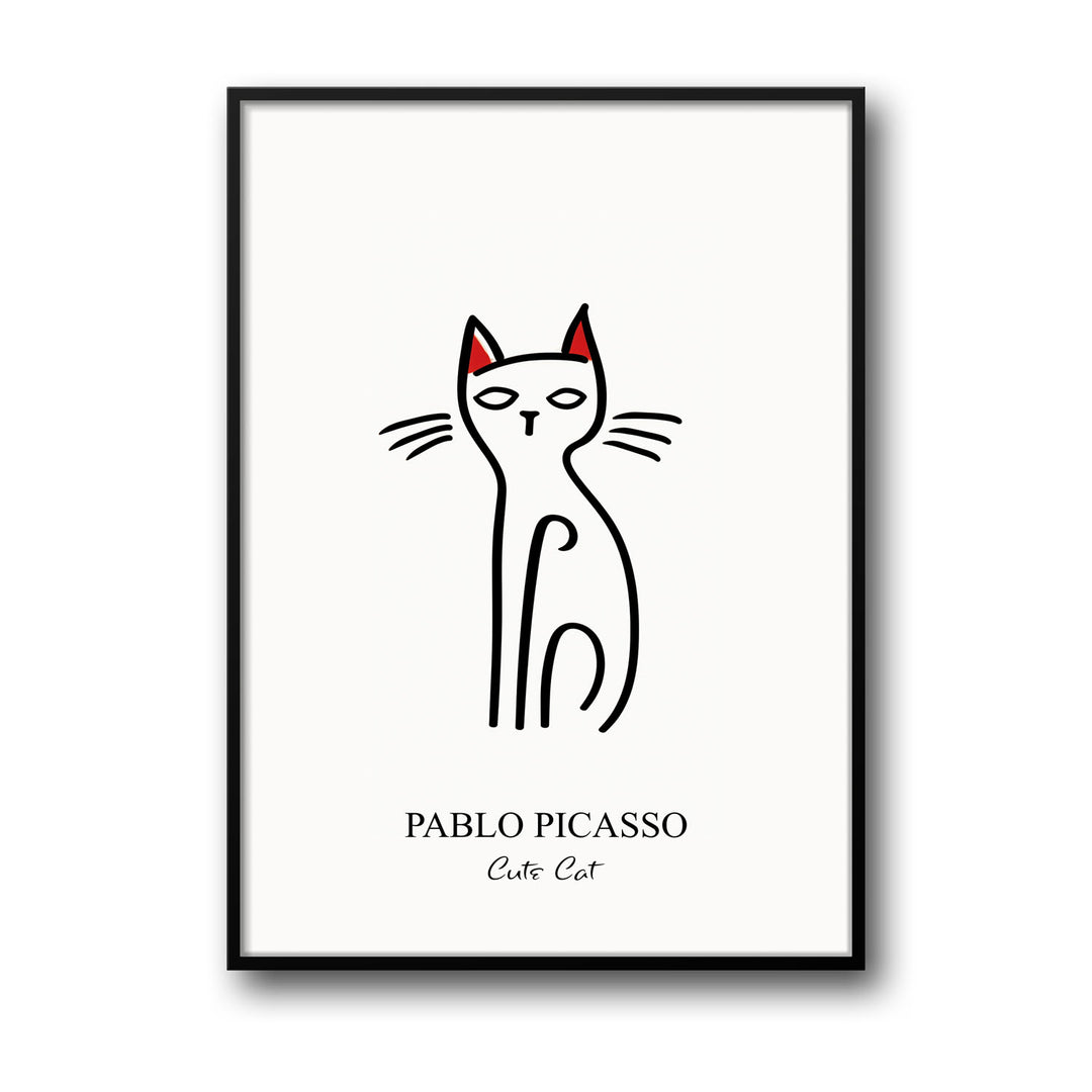 red-ear-cat-pablo-picasso