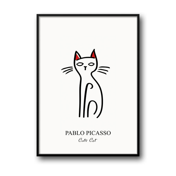 red-ear-cat-pablo-picasso