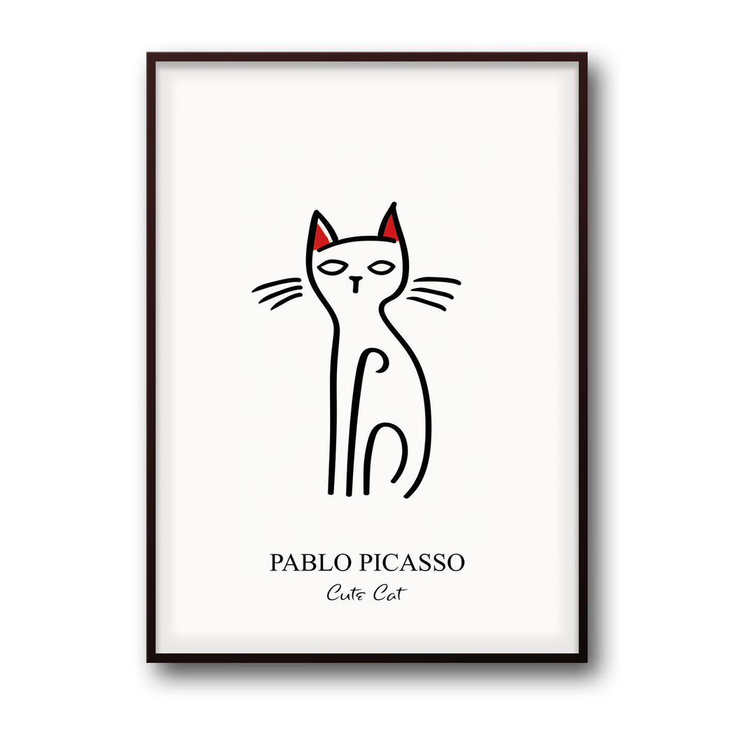 red-ear-cat-pablo-picasso