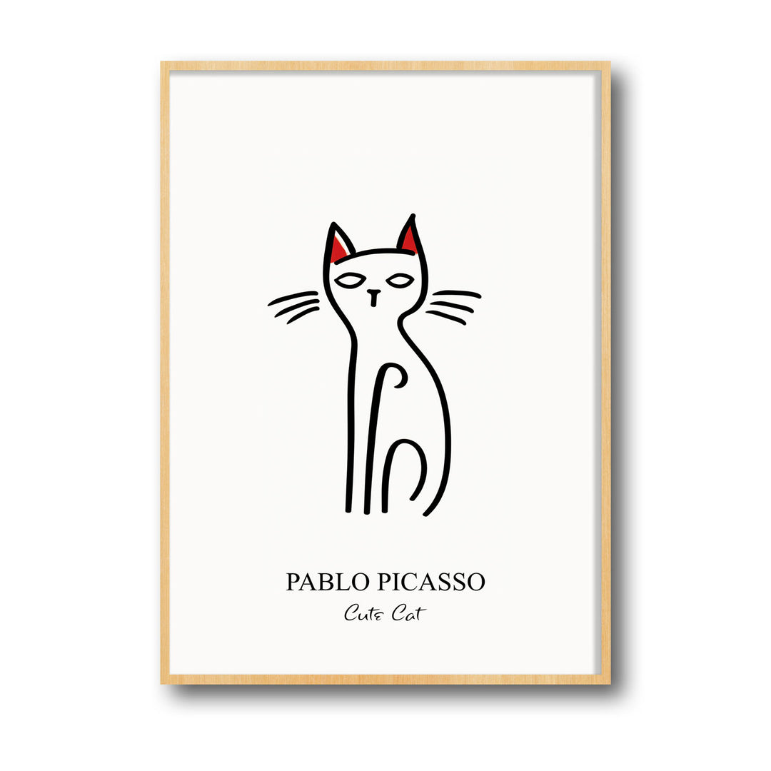red-ear-cat-pablo-picasso