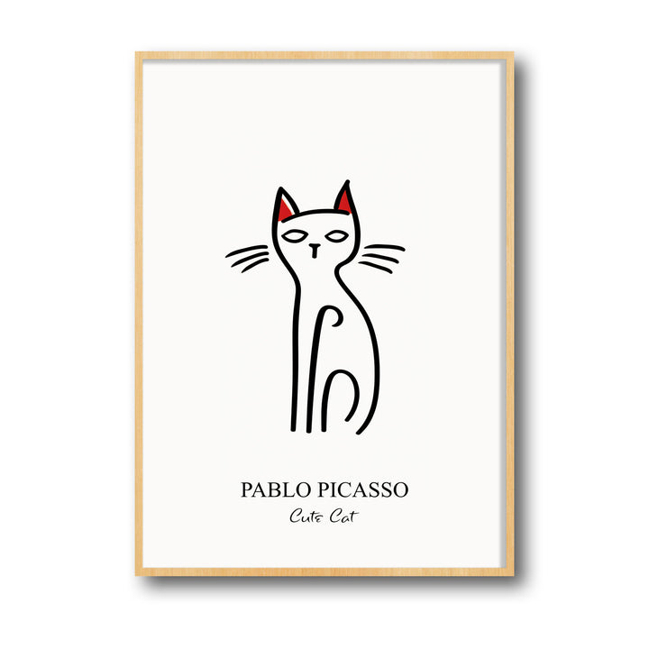 red-ear-cat-pablo-picasso