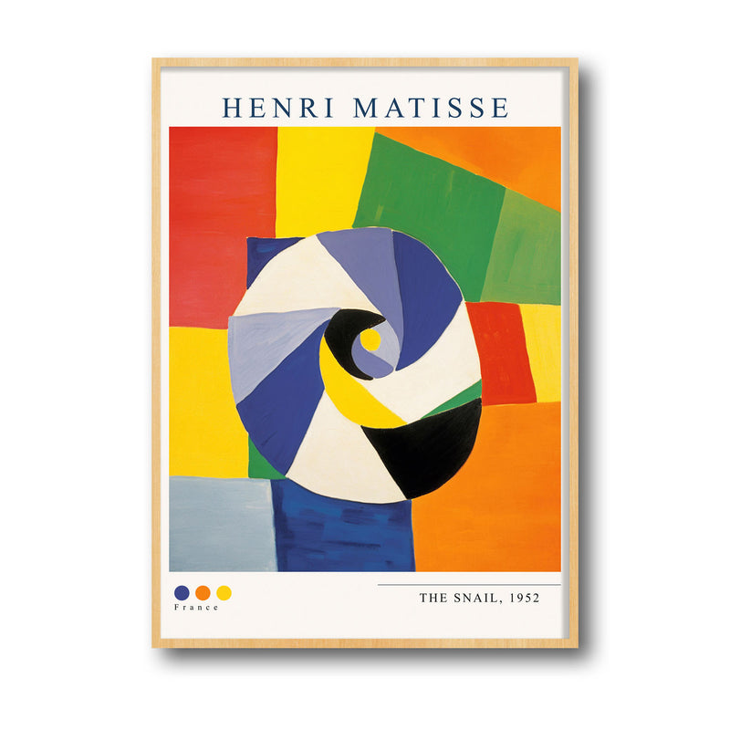 the-snail-henri-matisse canvas art - Shop art for home decor
