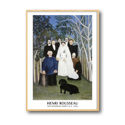The Wedding Party, 1905 - Henri Rousseau