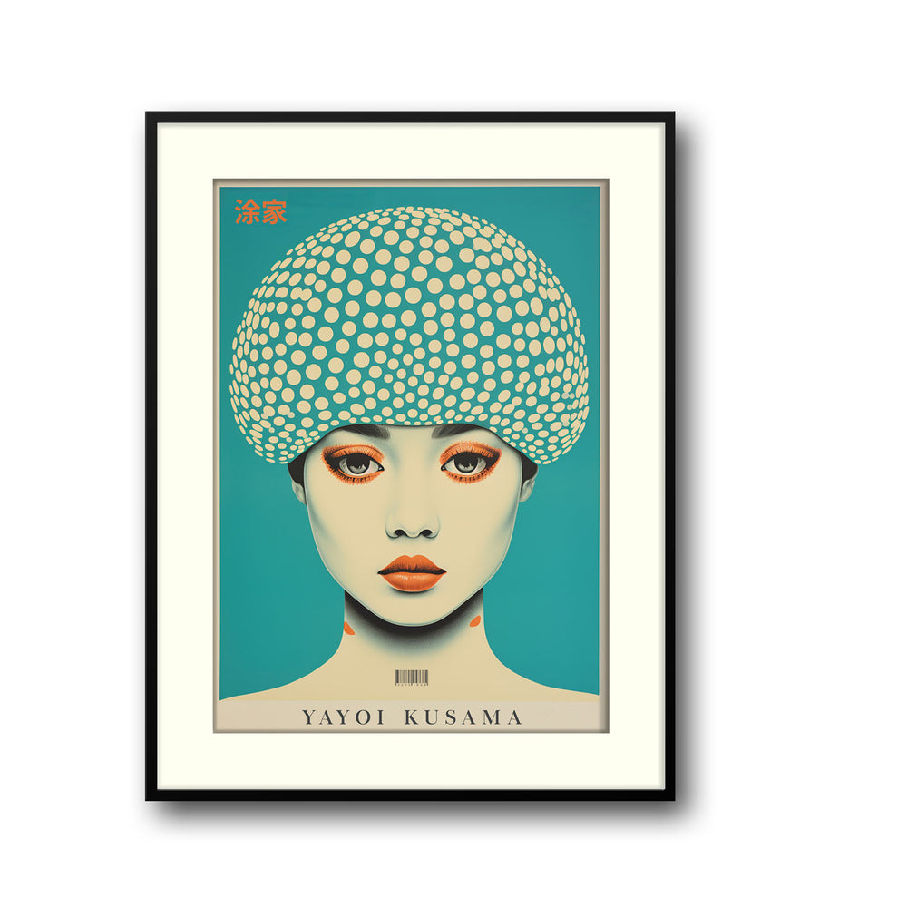 dotted-woman-yayoi-kusama