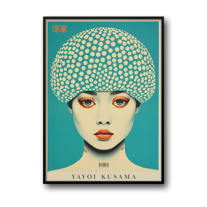 dotted-woman-yayoi-kusama