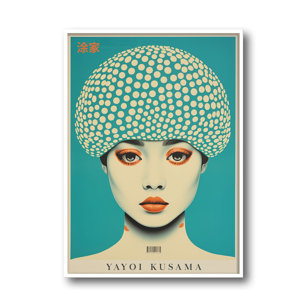 dotted-woman-yayoi-kusama