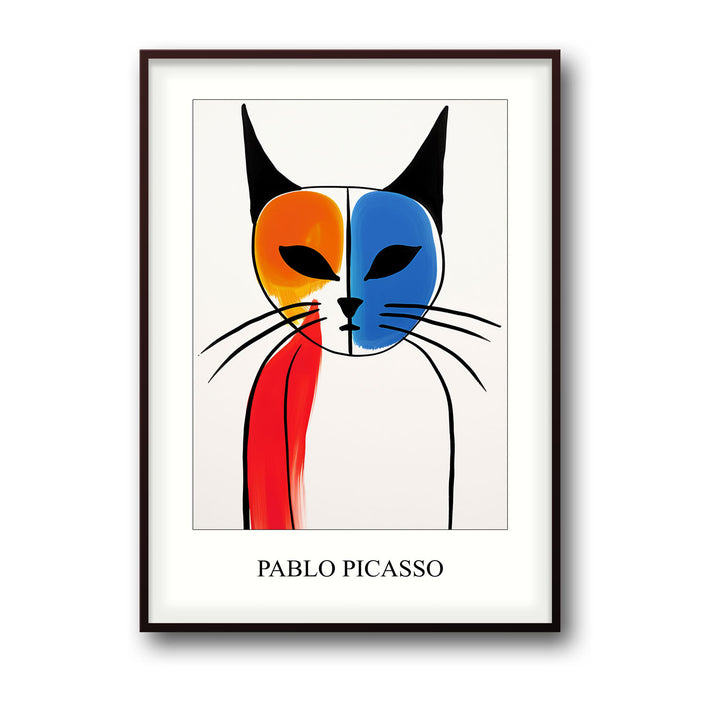 two-colored-cat-pablo-picasso
