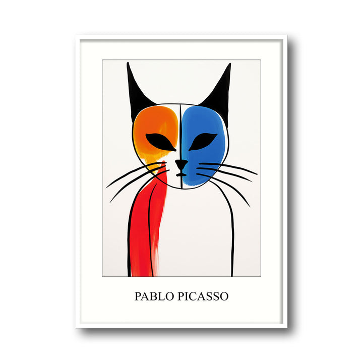 two-colored-cat-pablo-picasso